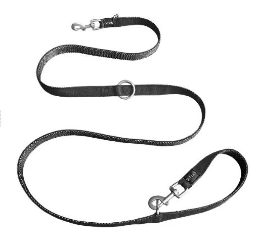 [56066-014] Laisse pour chien Momemtum training Anthracite (M) - Kyflie