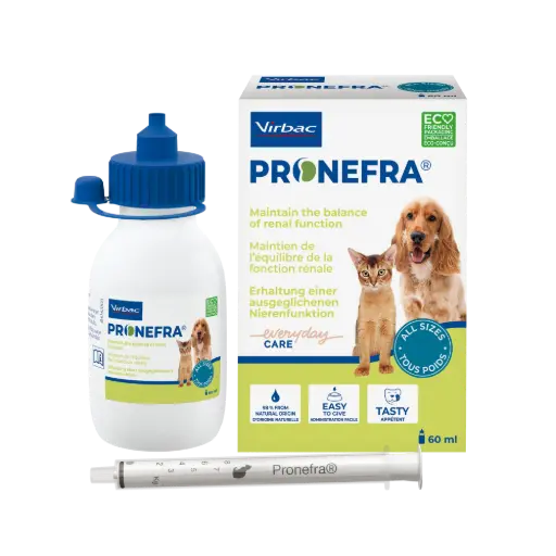 [5615_12200] PRONEFRA chat et chien (60 ml) - Virbac