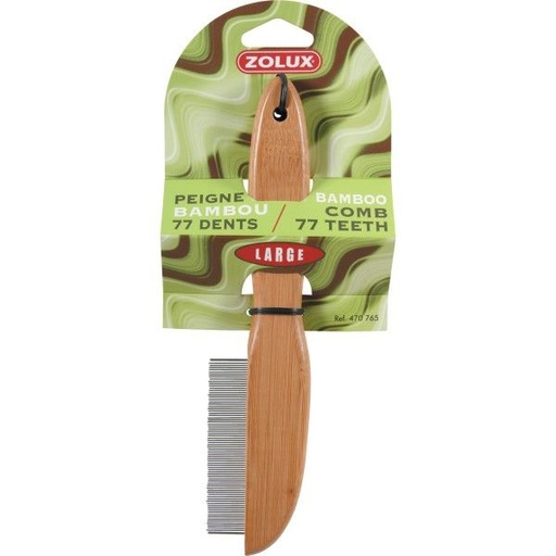 [5987] Peigne Bambou 77 dents - Zolux