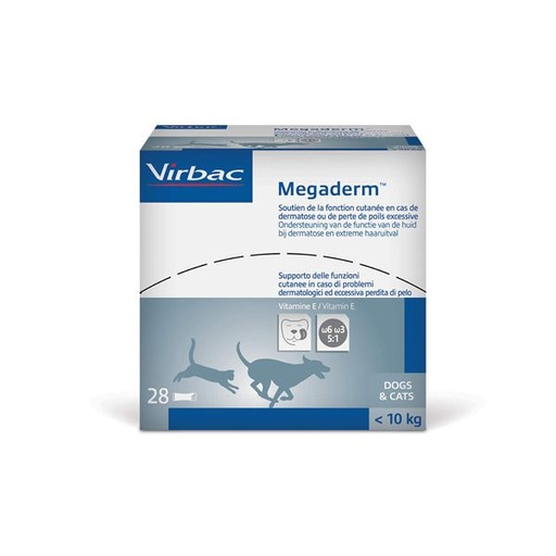 [6148_12925] Mégaderm unidoses (Chat et petit chien) - Virbac