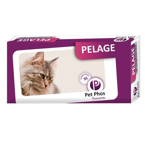 [6163] Pet-Phos Pelage Chat - Sogeval