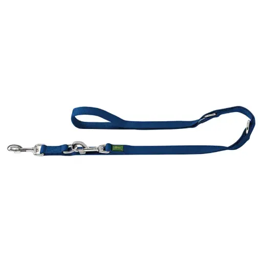 [6669_15171] Laisse d'éducation 3 points "Vario Rapid" - Bleu foncé (XS) - Hunter