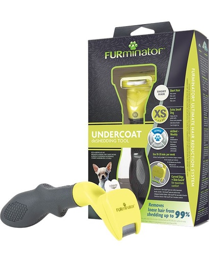 [6706] Brosse chien XS poils courts Undercoat deShedding - Furminator