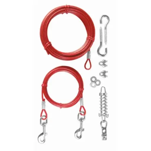 [6885] Cable d'attache avec longe 15 m (chien jusqu'à 45 kg) - Trixie