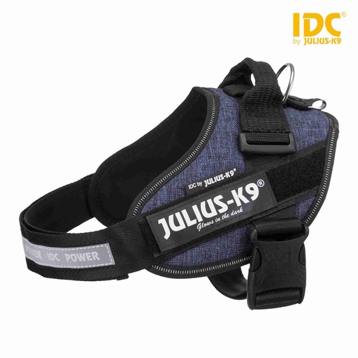 [7014_23896] Harnais Power Julius-K9 IDC - Bleu jean (XXL) - Julius K9