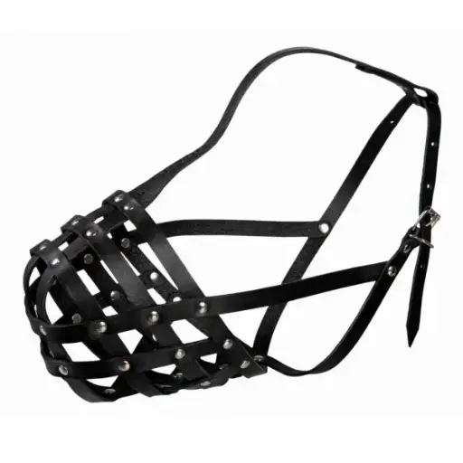 [7079_13972] Muselière Julius K9 peau de buffle (S/M)