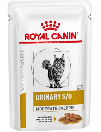 [7191] Cat Urinary S/O Moderate Calorie - Poulet (12 sachets 85 g) - Royal Canin Veterinary