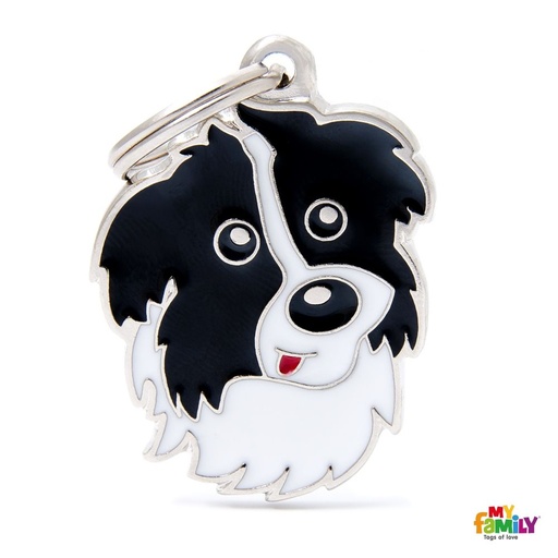 [7262] Médaille "Border Collie" - MyFamily