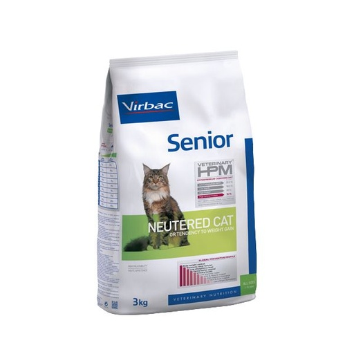 [7300_14286] Veterinary HPM Senior Neutered Cat (3 kg) - Virbac