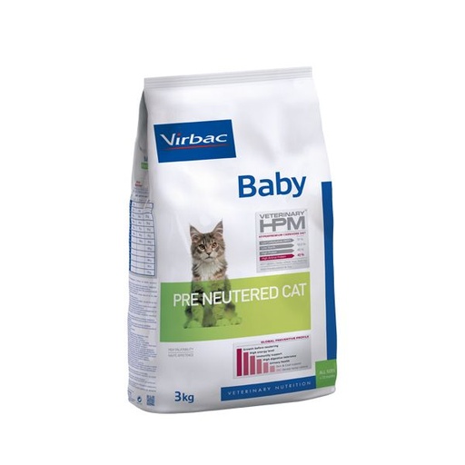 [7302_14294] Veterinary HPM Cat Baby Neutered (3 kg) - Virbac
