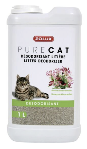 [7324] Désodorisant de litière Chevrefeuille (1 litre) - Zolux