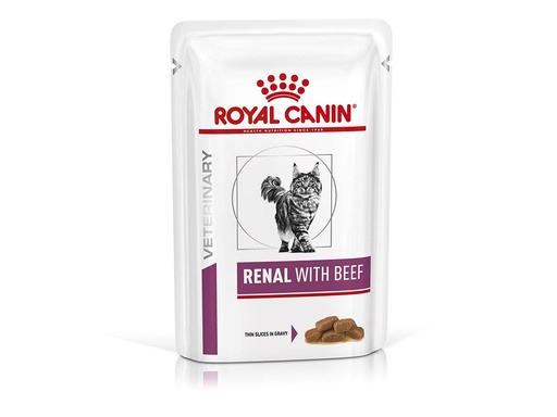 [7556] Cat Renal - Boeuf (12 sachets 85 g) - Royal Canin Veterinary