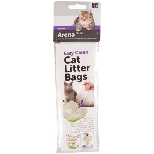 [7969] Sacs à litière "Basic" x10 - Flamingo