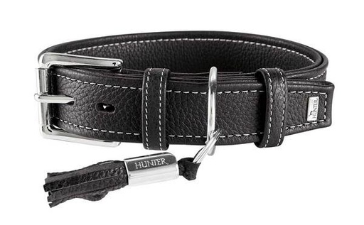 [8092_15436] Collier "Cannes" Noir (Taille 55) - Hunter