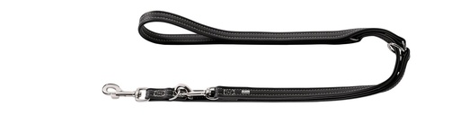 [8098_15450] Laisse réglable "Cannes" Noir 3 positions (Taille 1) - Hunter