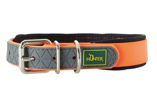 [8107_15501] Collier "Convenience Comfort" orange fluo (Taille 55) - Hunter