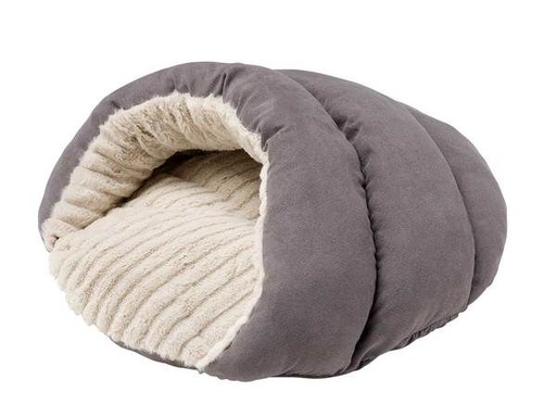 [8366_15979] Cachette pour chat Brighton gris (S) - Hunter