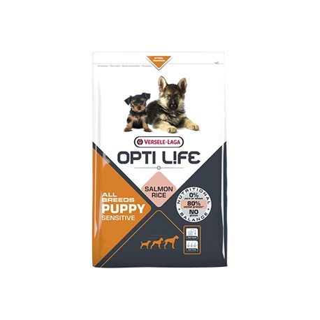 [8654_16575] Opti Life Puppy Sensitive All Breeds (12.5 kg) - Versele Laga
