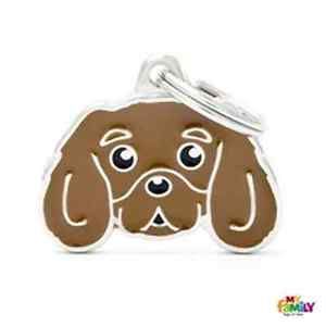 [8773] Médaille "Cavalier King Charles marron" - MyFamily