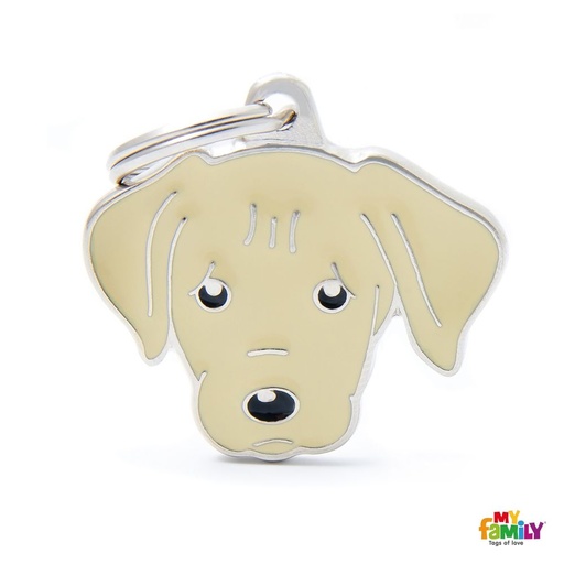[8794] Médaille "Labrador crème" - MyFamily
