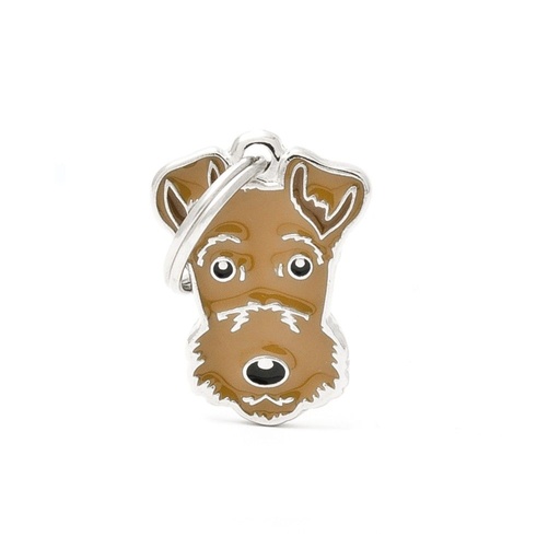 [8823] Médaille "Airdale Terrier" - MyFamily