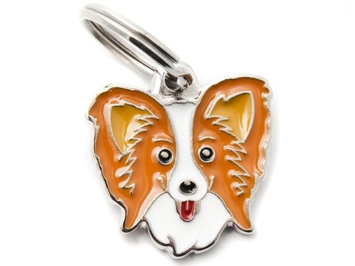 [8827] Médaille "Epagneul Papillon" - MyFamily