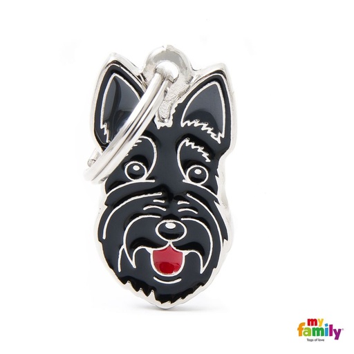 [8846] Médaille "Terrier écossais" - MyFamily
