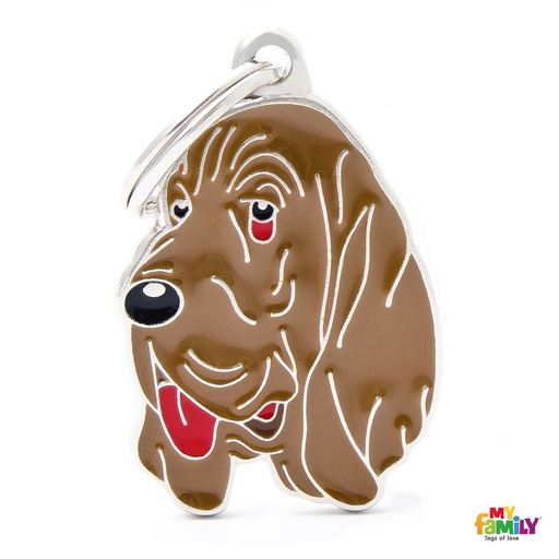 [8858] Médaille "Chien de Saint-Hubert" - MyFamily