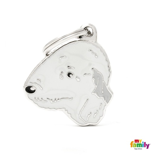 [8861] Médaille "Bledlington Terrier" - MyFamily