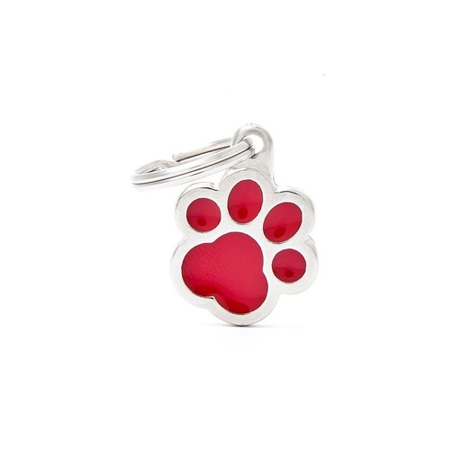 [8885] Médaille Classic patte rouge (M) - MyFamily