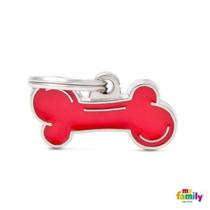 [8888] Médaille Os rouge S - MyFamily