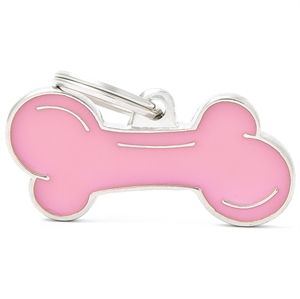 [8896] Médaille Os rose (L) - MyFamily