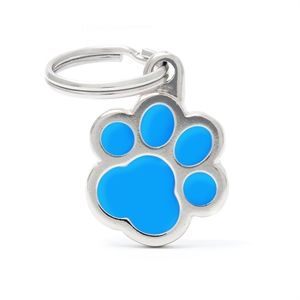 [8900] Médaille patte bleue (M) - MyFamily