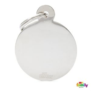 [8943] Médaille aluminium ronde (L) - MyFamily