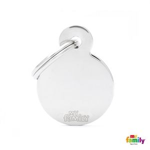 [8949] Médaille aluminium ronde (M) - MyFamily