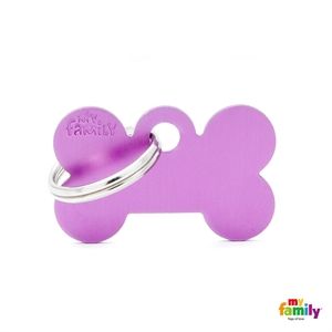 [8988] Médaille Os violet Basic (M) - MyFamily