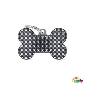 [9058] Médaille Bronx grand os pyramide - MyFamily