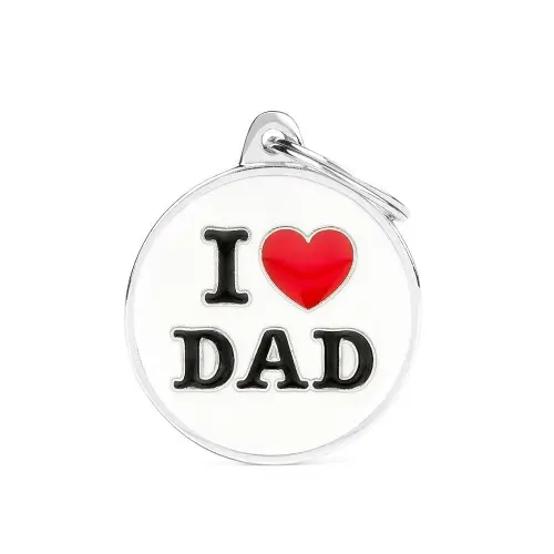 [9101] Médaille Charms Love dad - MyFamily