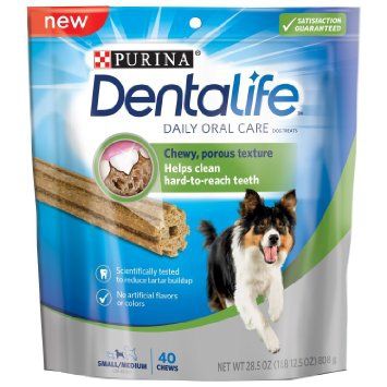 [9204] Dentalife medium 15 bâtonnets (345 g) - Purina Dentalife