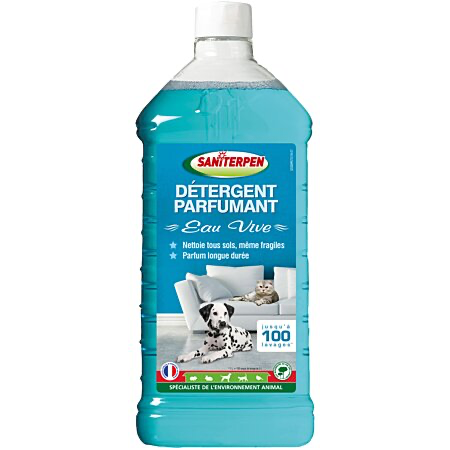 [9432] Détergent Parfumant Eau vive (1 litre) - Saniterpen