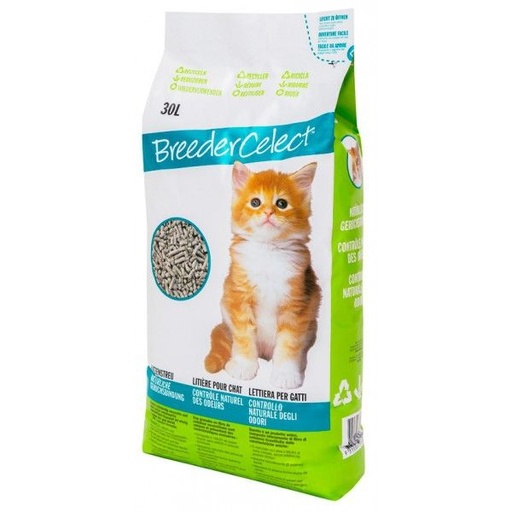 [9475_19436] Litière papier chat BreederCelect (30 litres) - Demavic