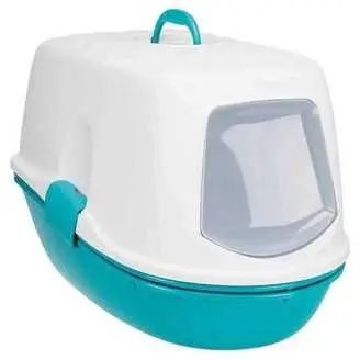 [9566] Bac à litière Berto Top turquoise - Trixie