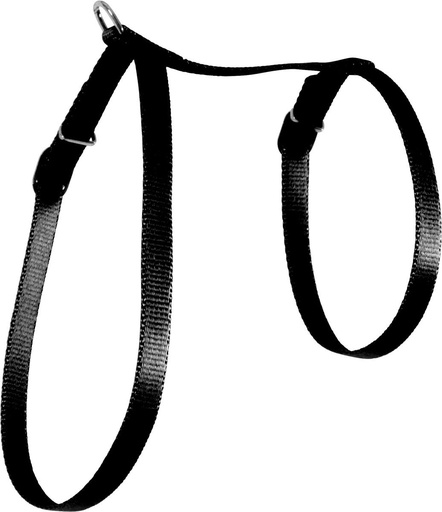 [9591_17264] Harnais Nylon chat (Noir) - Zolux