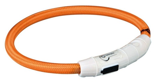 [9663_17344] Flash anneau lumineux USB orange (XS/S) - Trixie