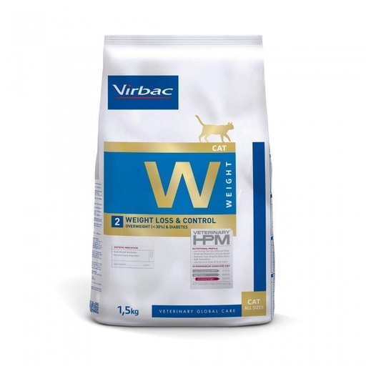 [9780_17517] Veterinary HPM Weight loss & Control Cat (1.5 kg) - Virbac HPM Veterinary
