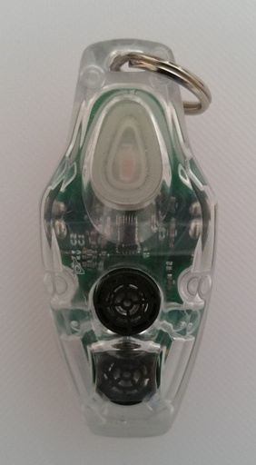 [9891_17743] Répulsif antiparasitaire électronique 4D (Transparent) - ZeroBugs Plus