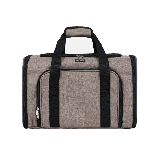 [56082] Sac camping pour chien beige - Wouapy