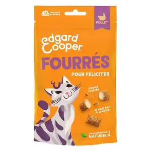 [56133] Friandises chat fourrées au poulet (60 g) - Edgard & Cooper
