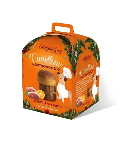 [J25030009] Canettone canard à l'orange noël - Bubimex