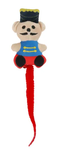 [J25030025] Ourson casse-noisette avec chenille noël - Wouapy